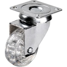 Nemere Hts 301 - 50X20 mm Şeffaf Makaralı Tablalı Teker
