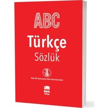 Ema Kitap Türkçe Sözlük (Büyük Boy)