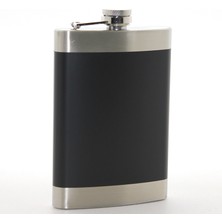 Kont Paslanmaz Çelik Tekli 9 Oz Matara Siyah Renk