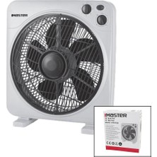 Kont 12 Inç  Kutu Fan  Vantilatör  3 Kademe Hız   5 Plastik Kanat  40W   60DK.ZAMAN Ayarlı  MTR-F620 (5067)