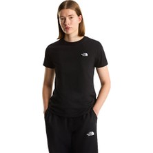 The North Face W Evolution Simple Dome Slm Kadın Outdoor Tişörtü NF0A8FX7JK31 Siyah
