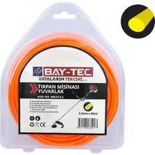 Bay-Tec Yuvarlak Tırpan Misinası 3.3 mm x 46 mt MK4711 Baytec