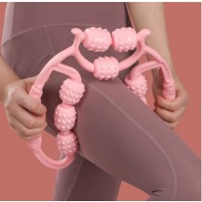 Kont Selülit Masaj Aleti 9 Tekerlekli Lenf Drenaj Rulosu