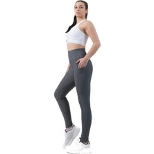 Glintfit Yüksek Bel Cepli Spor Tayt - GLINT.2476