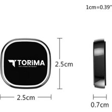 Mus10 Telefon Tutucu Mıknatıslı Araç Içi Oto Aksesuarları JX029 Siyah