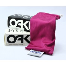 Oakley Pouch Pınk Pembe Gözlük / Güneş Gözlüğü Mıkrofıber Silme Bezi Pounch Saklama Kabı