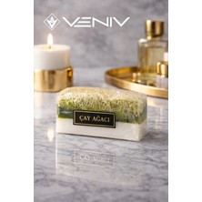 Veniv %100 Doğal Kabak Lifli Sabun - Çay Ağacı & Keçi Sütü - 100 gr