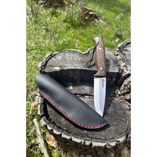 Tanto Buschraft 4116 Venge El Yapımı Kamp Bıçağı – Full Tang Scandi Ağız Deri Kılıflı Outdoor Bushcraft Bıçak | Tanto Bushcraft