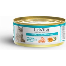 Lavital Karidesli ve Enginarlı Yetişkin Kedi Konservesi 85 gr