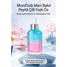 MONDSUB Blue Copper Peptide Çift Fazlı Serum – Onarıcı & Antioksidan Etkili (45ML)