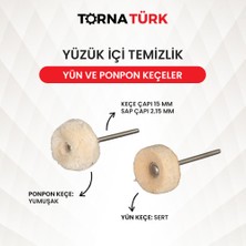 Yüzük Içi Temizlik Yün Keçe ve Ponpon Keçeler