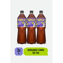 ODDLY Bergamot & Limon Ice Tea - 0gr Şeker ve Kalorisiz 3x1 Itre Soğuk Çay