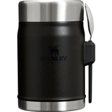 Stanley The Legendary Food Jar + Spork .4l / 14OZ Siyah 2.0