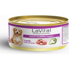 Lavital Kuzu Etli ve Enginarlı Yavru Köpek Konservesi 85 gr