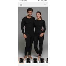 Termoform Duo Şarbonlu Içlik Takım  Unisex Siyah Xxı. Hzt1- 001