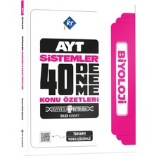 Kr Akademi Yayınları Dilek Kuvvet Kuvvetli Biyoloji Ayt Biyoloji Sistemler 40 Deneme Konu Özetleri