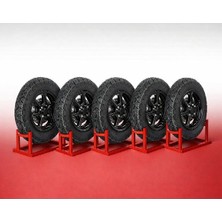 Servis 3.50-10 Tl 5'li Paket 6pr 59J Kış Scooter Lastiği 2025 Üretim