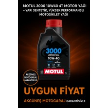 Akgüneş Motogaraj Motosiklet Yağ Bakım Seti – Uygun Fiyatlı Komple Bakım Paketi (Yağ + Filtre Seti)