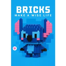 Kont Bricks Stitch Mini LEGO Figürü