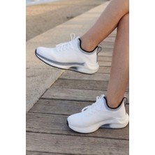 In Step Aero Phantom Max Beyaz Kadın Koşu ve Yürüyüş Ayakkabısı