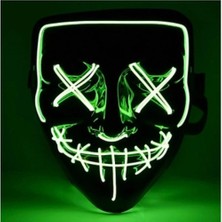 Nemere LED Işıklı Yeşil Maske