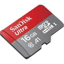 Sandisk Ultra 16GB Microsdhc Uhs-I Hafıza Kartı (120MB/S, Class 10, A1)