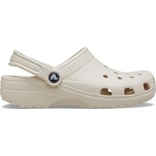 Crocs Classic Bej Terlik - Hafif ve Kolay Temizlenebilir Plaj Ayakkabısı - 10001