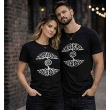 Zeda By Es Özel Tasarım Hayat Ağacı Unisex Tişört