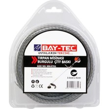 Bay-Tec Burgulu Çift Baskı Tırpan Misinası 3.3 mm x 46 mt MK4750 Baytec