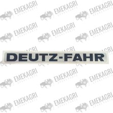 Sdf Parts Same Deutz-Fahr Traktör Ön Burun Yazısı (Deutz-Fahr Yazısı)