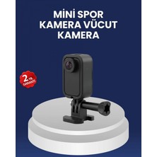 Pileli Store Vlog Seyahat ve Günlük Video Çekimleri Için Mini Kamera