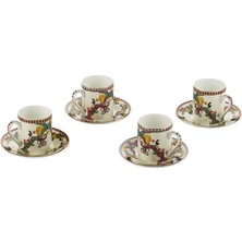 LuckyArt Velora Bone 4’lü Kahve Fincanı Seti 100 ml