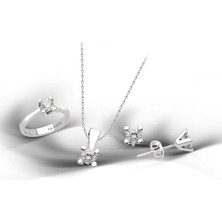 Kuyumcudükkanı Kuyumcudükkani Tektaş Mini Set -24027-W-W