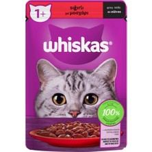 Whiskas 85 gr Pouch Sığır Etli *6'lı