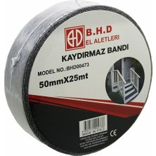 Kont Kaydırmaz Siyah Bant 50 mm x 25 mt