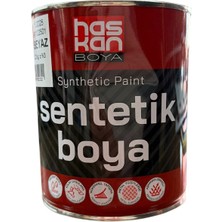Haskan Sentetik Yağlı Boya Antrasit Gri 7016 1kg