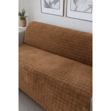 Hig Store Tavşan Tüyü Ithal Bubble Ultra Yumuşak Kaymaz Yıkanabilir Koltuk/çekyat Örtüsü 170X210 Büyük Ebat