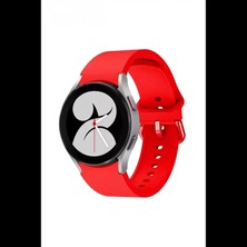 Pileli Store Newface Samsung Galaxy Watch 4 Klasik Kordon - Kırmızı