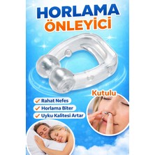 MixmioLife  Horlama Önleyici Silikon Burun Aparatı – Nefes Açıcı, Uyku Destekli, Tekrar Kullanılabilir Medikal Silikon Kutulu