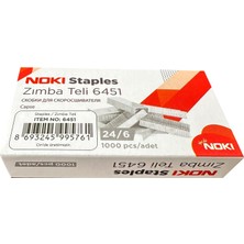 Noki 6451 Tel Zımba - 24/6 - Zımba Teli - 1000 Adetlik Kutu