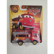 Disney Cars C Red Rojo Race & Rescue Metal Itfaiye Aracı