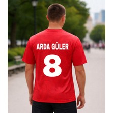 Bite Nose Türkiye Arda Güler 8 Numara Yetişkin 2026/28 Milli Takım Forma T-Shirt Özel Tasarım Yeni Sezon