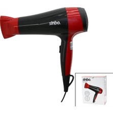 İlanib Ticaret Saç Kurutma Makinesi 2 Kademe Hız - Sıcaklık Fön Başlık Zikzak Rezistans Sarım Homojen Isı Dağılım SHD-7093 (5567)