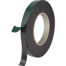 Huzur Elektrik Yeşil Siyah Çift Taraflı Köpük Bant 40 mm x 10 mt