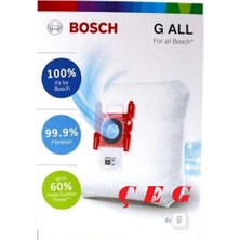 Siemens VSQ8K432 Toz Torbalı Elektrikli Süpürge Torbası Çeg