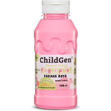 Childgen Süper Yıkanabilir Parmak Boya 350ML - Pembe