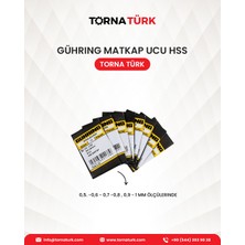 Gühring Matkap Ucu  Hss ( Şeffaf Delim Tığı )