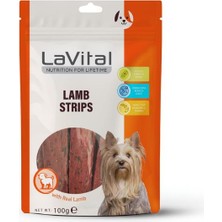 Lavital Kuzu Etli Şerit Köpek Ödülü 100 gr