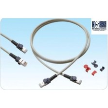 Hcs T6A-00480-301 CAT6A S/ftp 3 Metre Gri/lszh Patch Cord