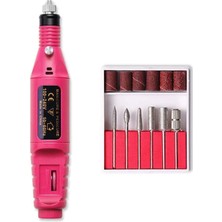 Kont Elektrikli Manikür Pedikür Törpüsü Profesyonel Bakım Süsleme Elektrikli Tırnak Törpü Makinesi (5067)